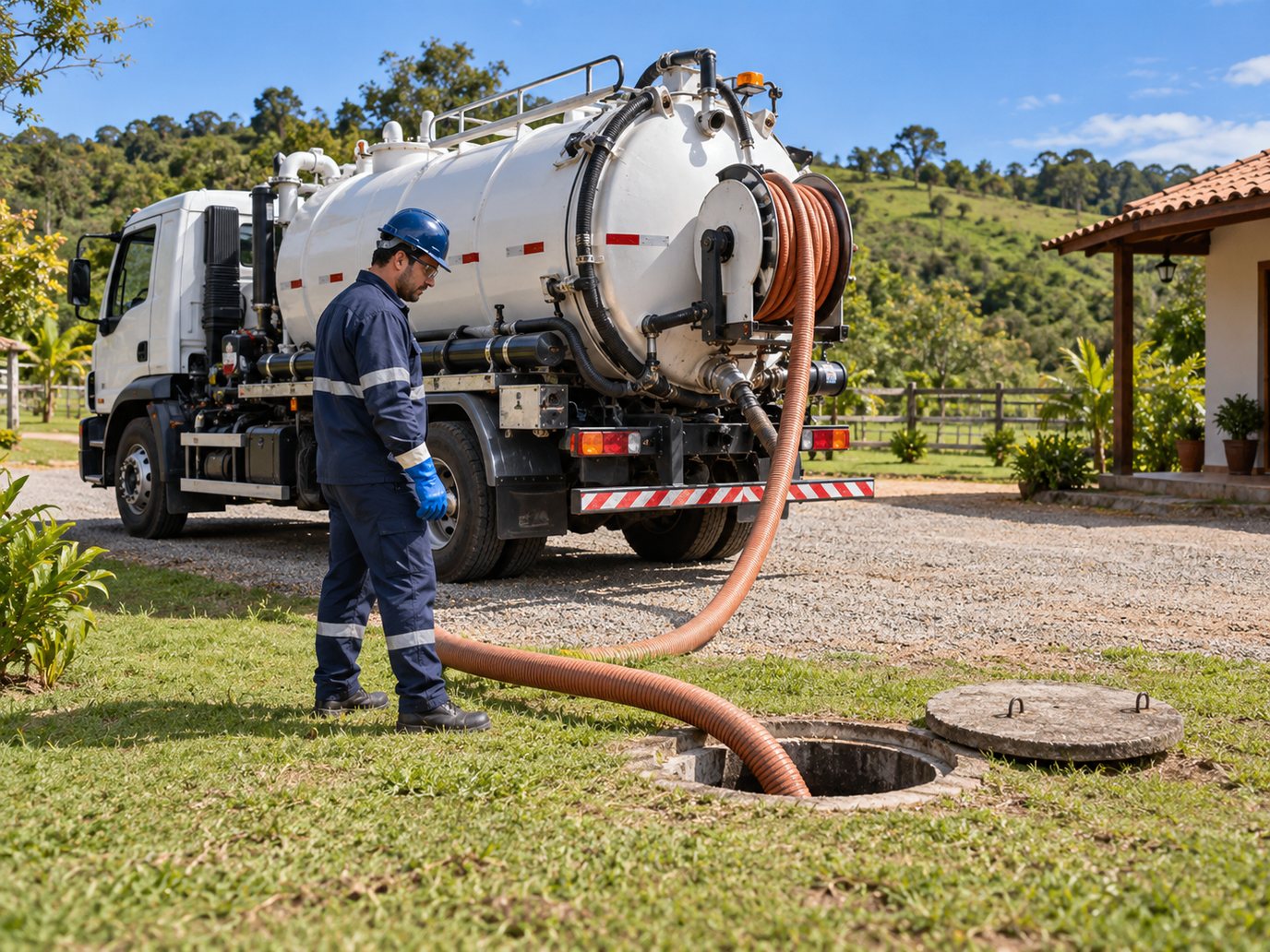 Sucção de Resíduos em Aparecida de Goiânia‑GO